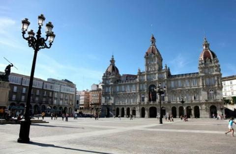Apartamento En Pleno Centro Lejlighed A Coruña Eksteriør billede